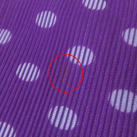 PLEATS PLEASE Cut polyester Purple x Lavender Dot Pattern