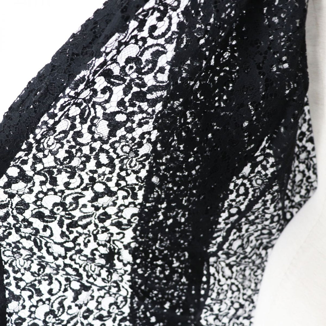 Christian Dior blouse cotton black 42