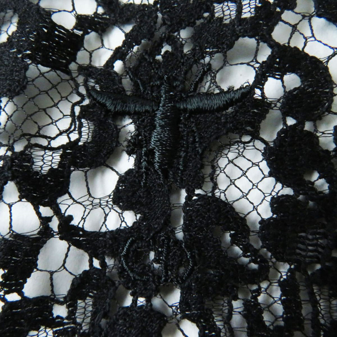 Christian Dior blouse cotton black 42