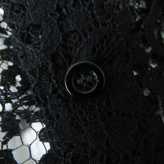 Christian Dior blouse cotton black 42