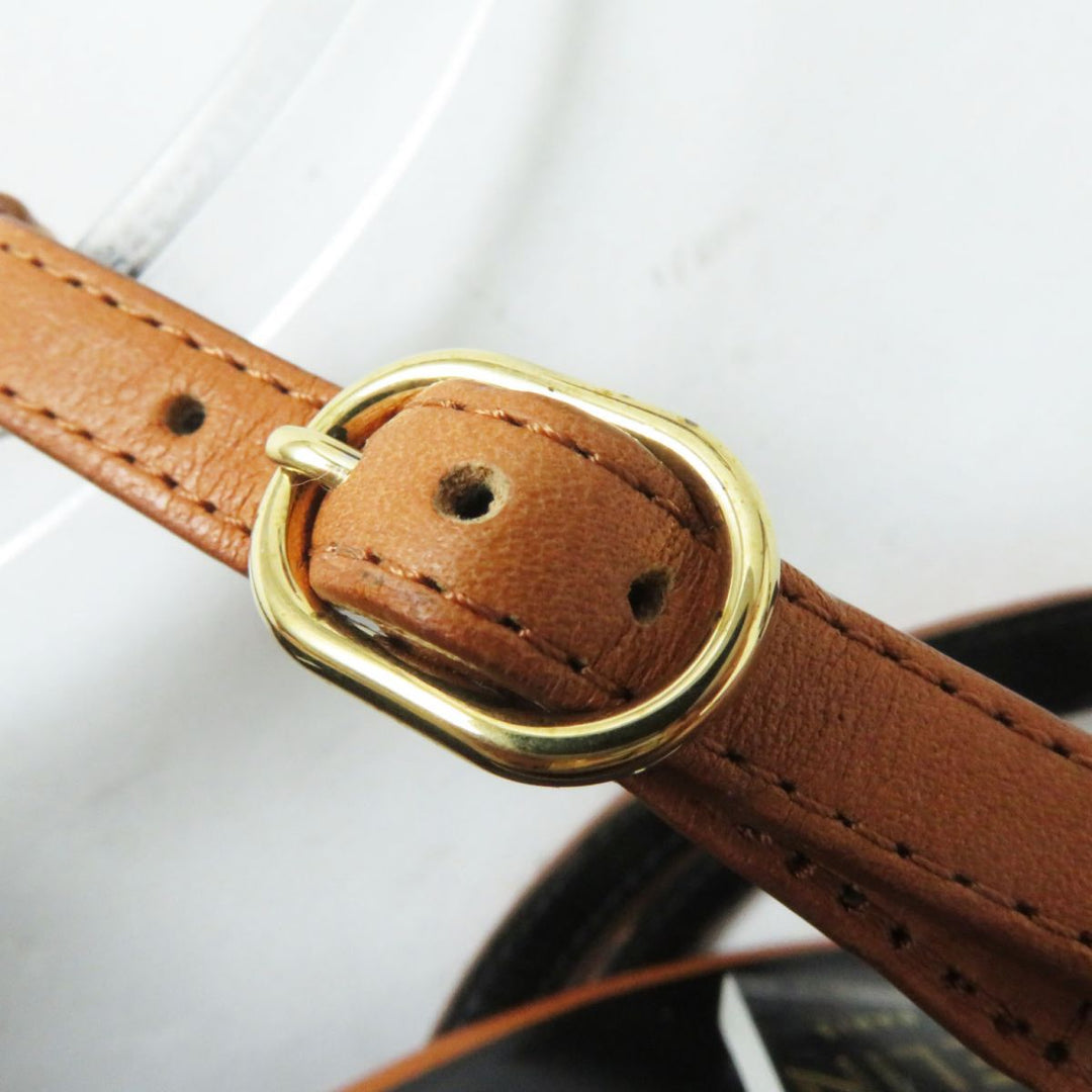 CELINE Sandals leather Camel 35.5