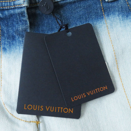 LOUIS VUITTON Shorts cotton Indigo Blue (Gradation) 38