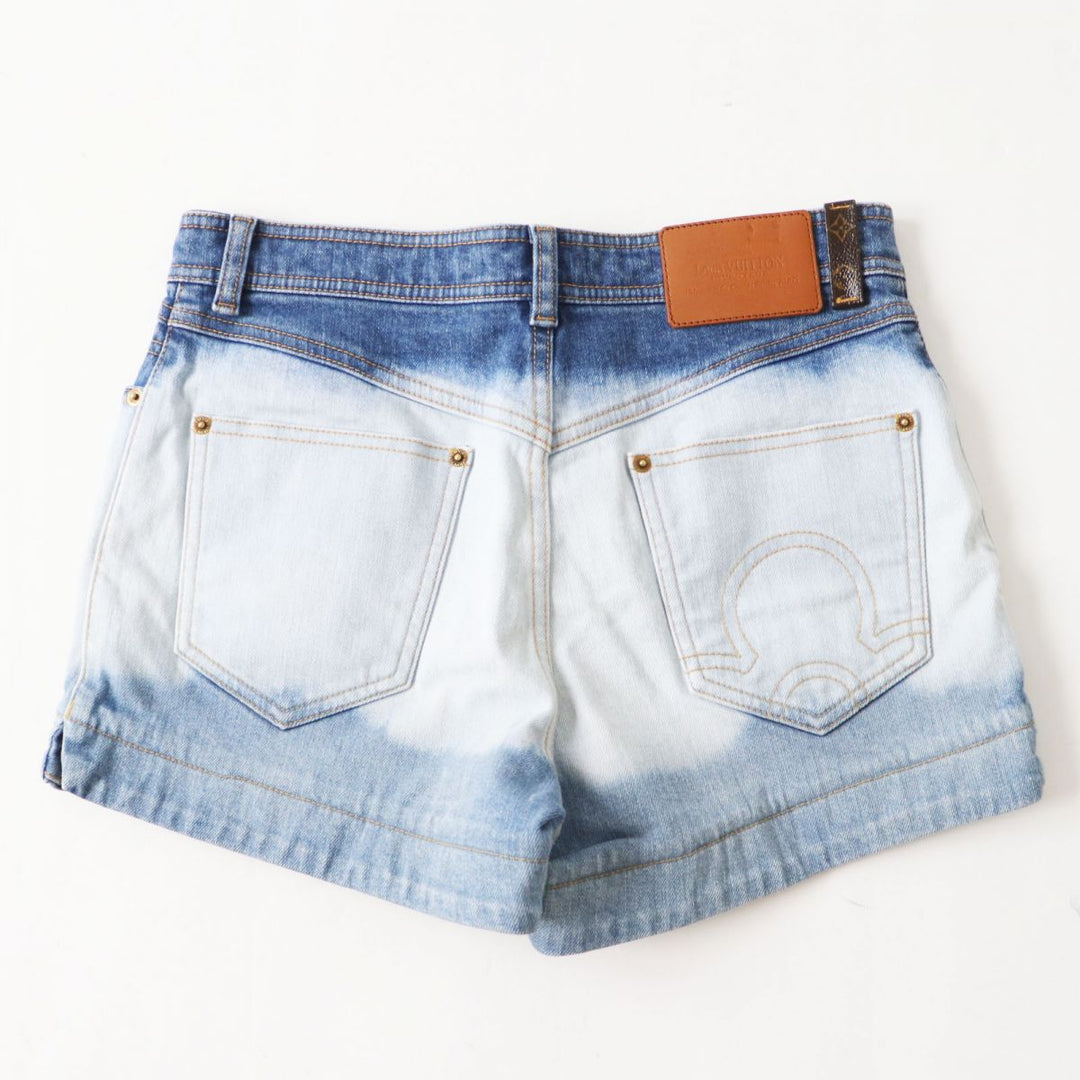 LOUIS VUITTON Shorts cotton Indigo Blue (Gradation) 38