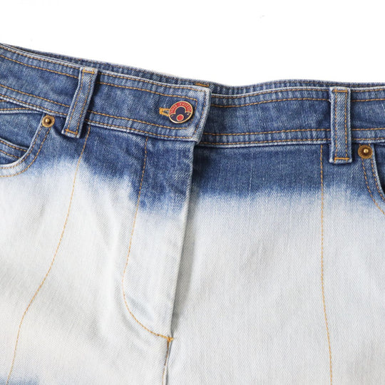 LOUIS VUITTON Shorts cotton Indigo Blue (Gradation) 38