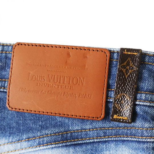 LOUIS VUITTON Shorts cotton Indigo Blue (Gradation) 38
