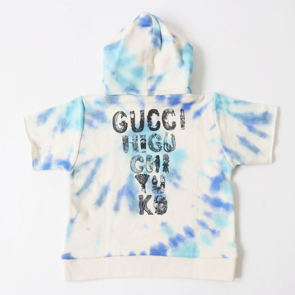 GUCCI sweat cotton White x Blue type 24