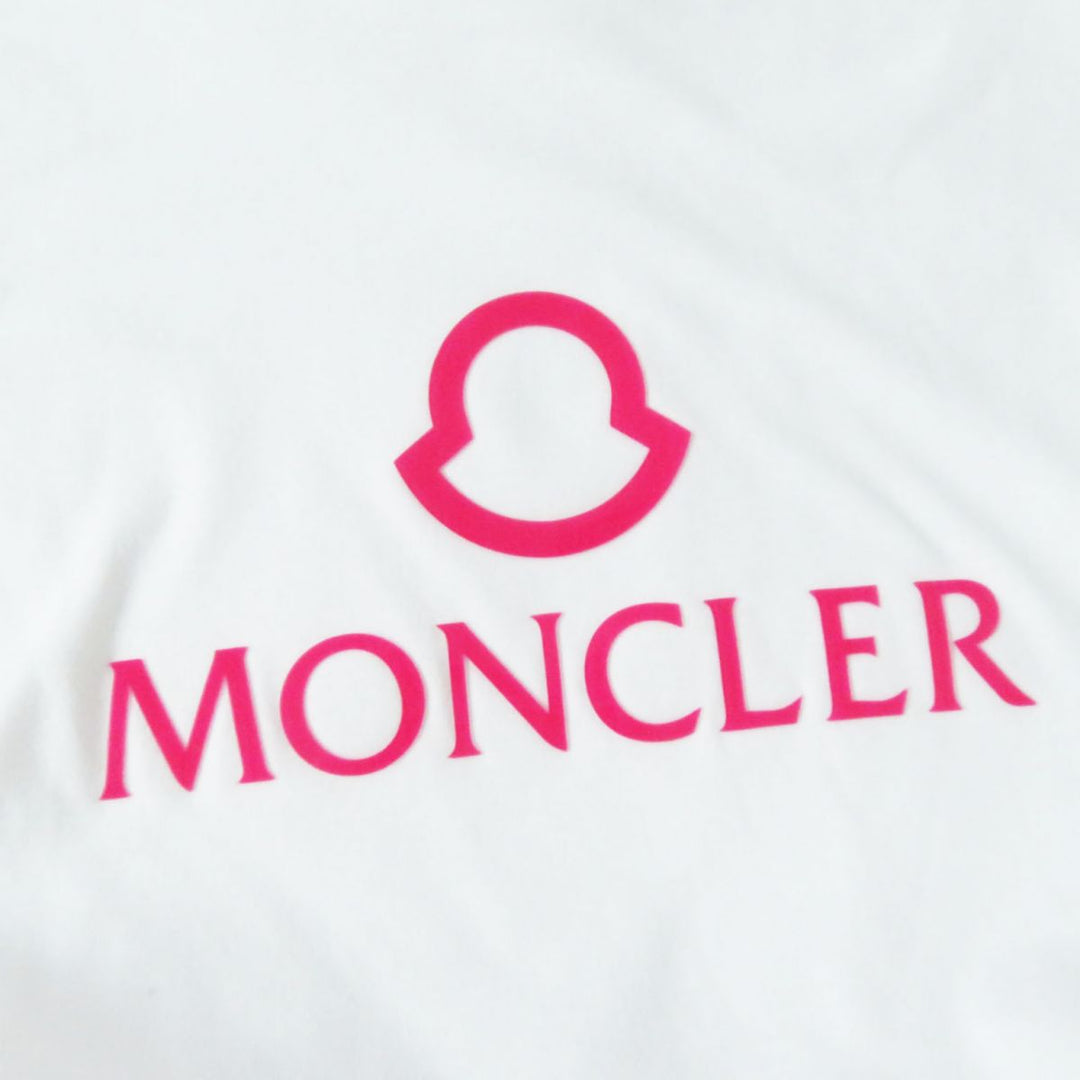 MONCLER Cut cotton White x pink XS