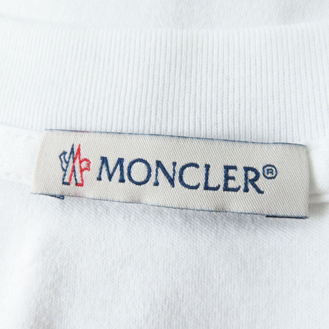 MONCLER Cut cotton White x pink XS