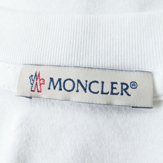 MONCLER Cut cotton White x pink XS