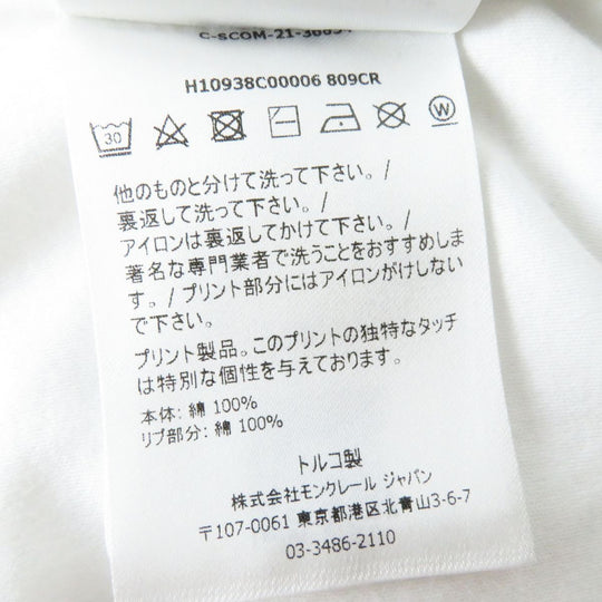MONCLER Cut cotton White x pink XS
