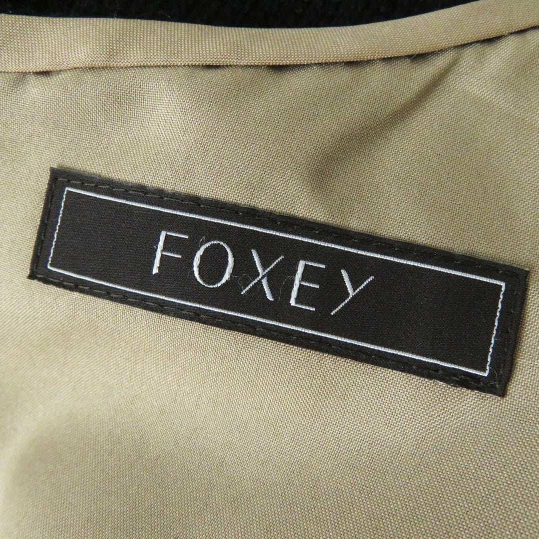 FOXEY one piece cotton Black black 38