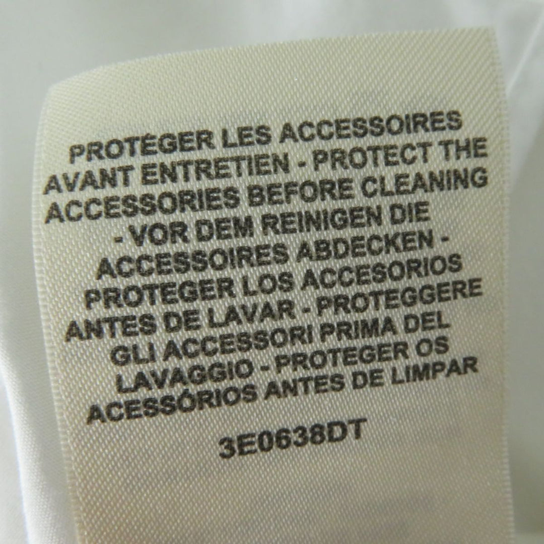 HERMES Long sleeve shirt cotton white 34