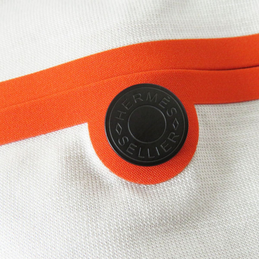 HERMES Cut wool Light gray M