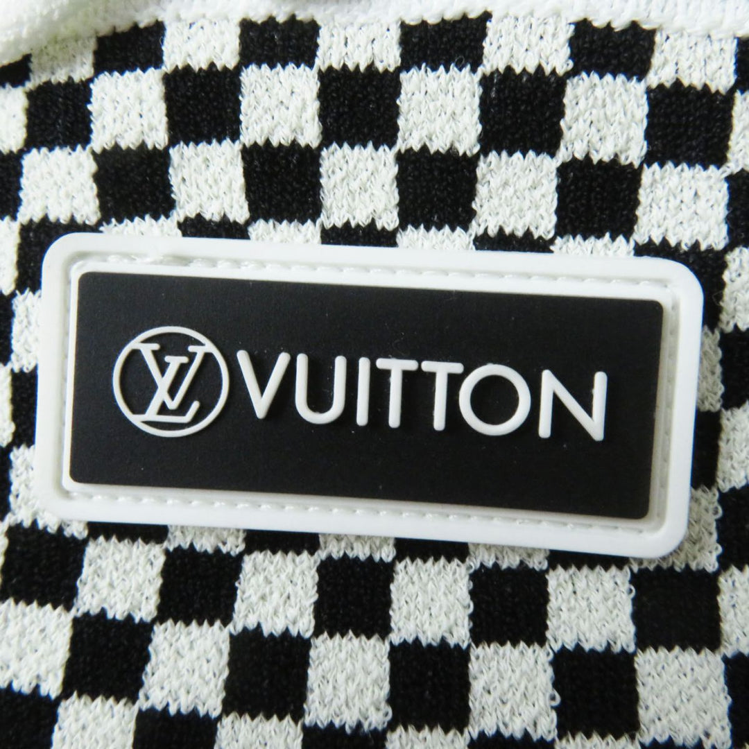 LOUIS VUITTON one piece Rayon Black x White Micro Damier XS