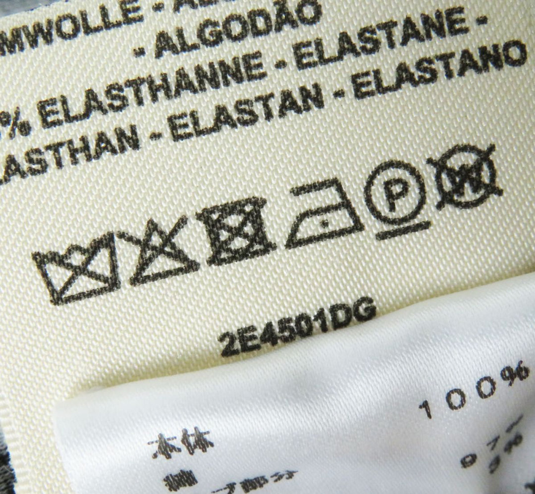 HERMES one piece cotton black CricketisPattern 38