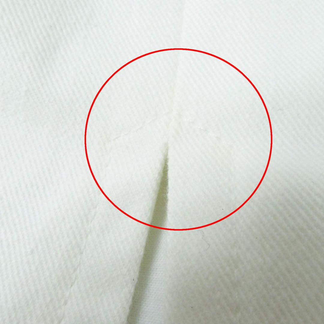 CHANEL skirt cotton white 36