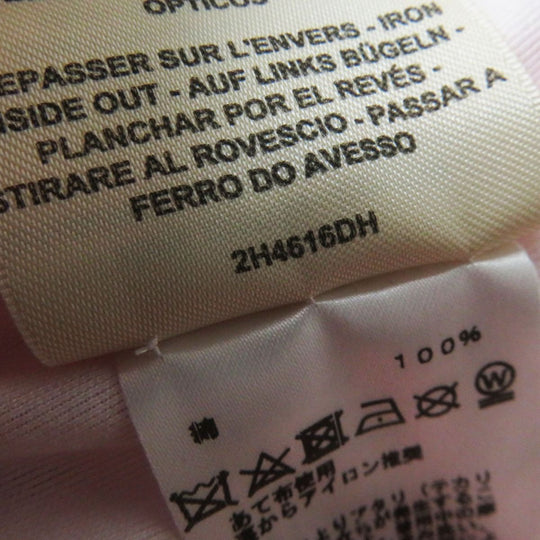 HERMES Short sleeve T-shirt cotton Neon pink 36