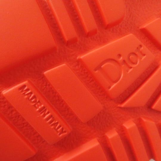 Christian Dior Sandals leather Vermilion x Natural 37.5