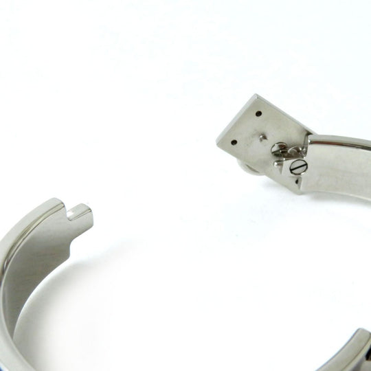 HERMES bracelet Metal, Enamel Silver Colliers de ChiensPattern