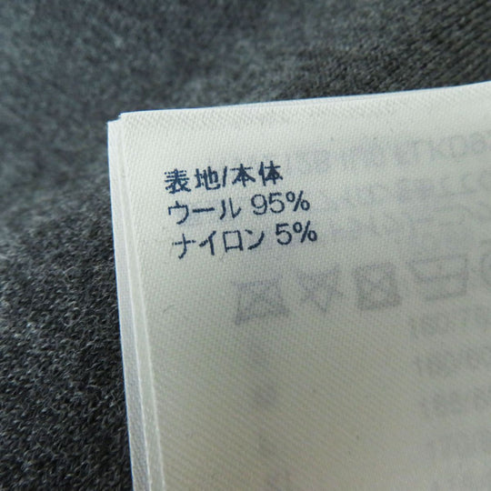 LOUIS VUITTON one piece wool Gray x Black x White S