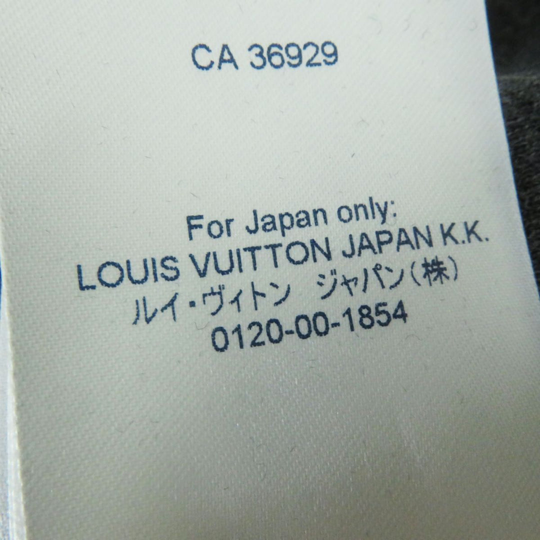 LOUIS VUITTON one piece wool Gray x Black x White S