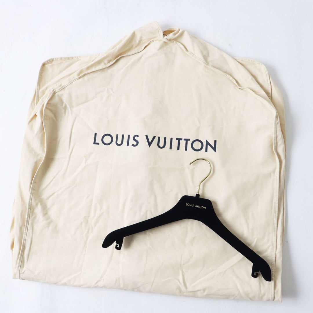 LOUIS VUITTON one piece wool Gray x Black x White S