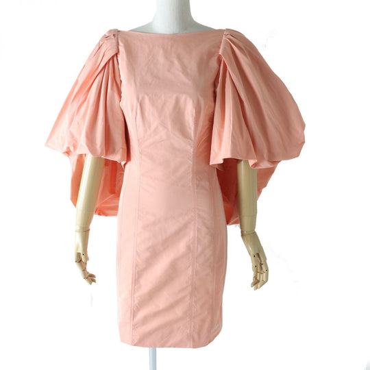 GIVENCHY one piece polyester salmon pink 34