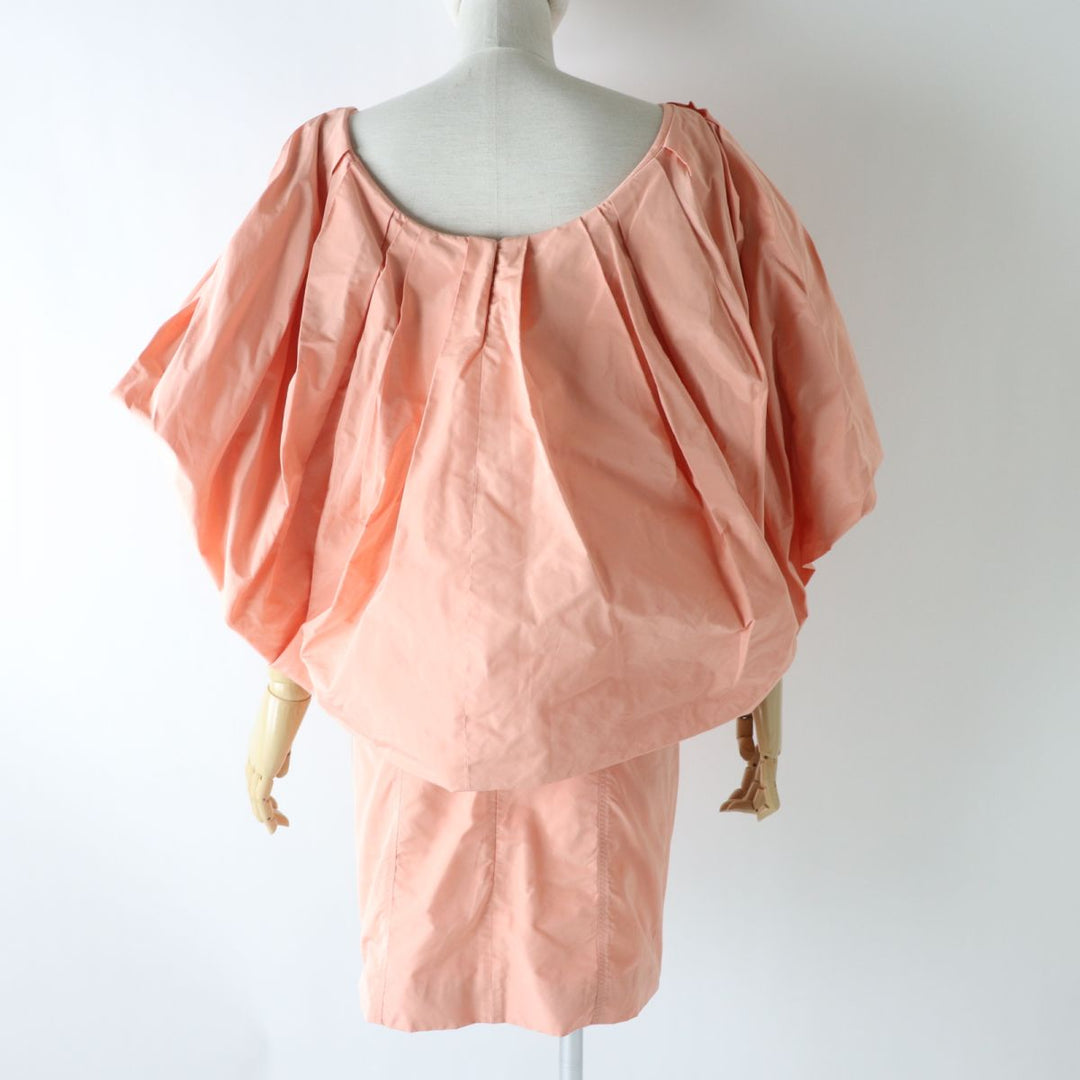 GIVENCHY one piece polyester salmon pink 34