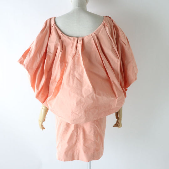 GIVENCHY one piece polyester salmon pink 34
