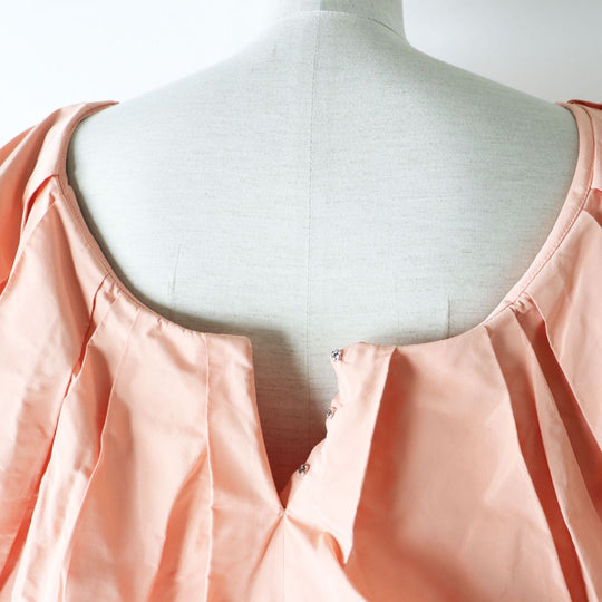 GIVENCHY one piece polyester salmon pink 34