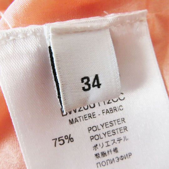 GIVENCHY one piece polyester salmon pink 34