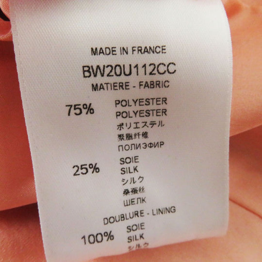 GIVENCHY one piece polyester salmon pink 34