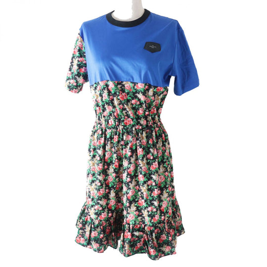 LOUIS VUITTON one piece cotton Blue x Floral L