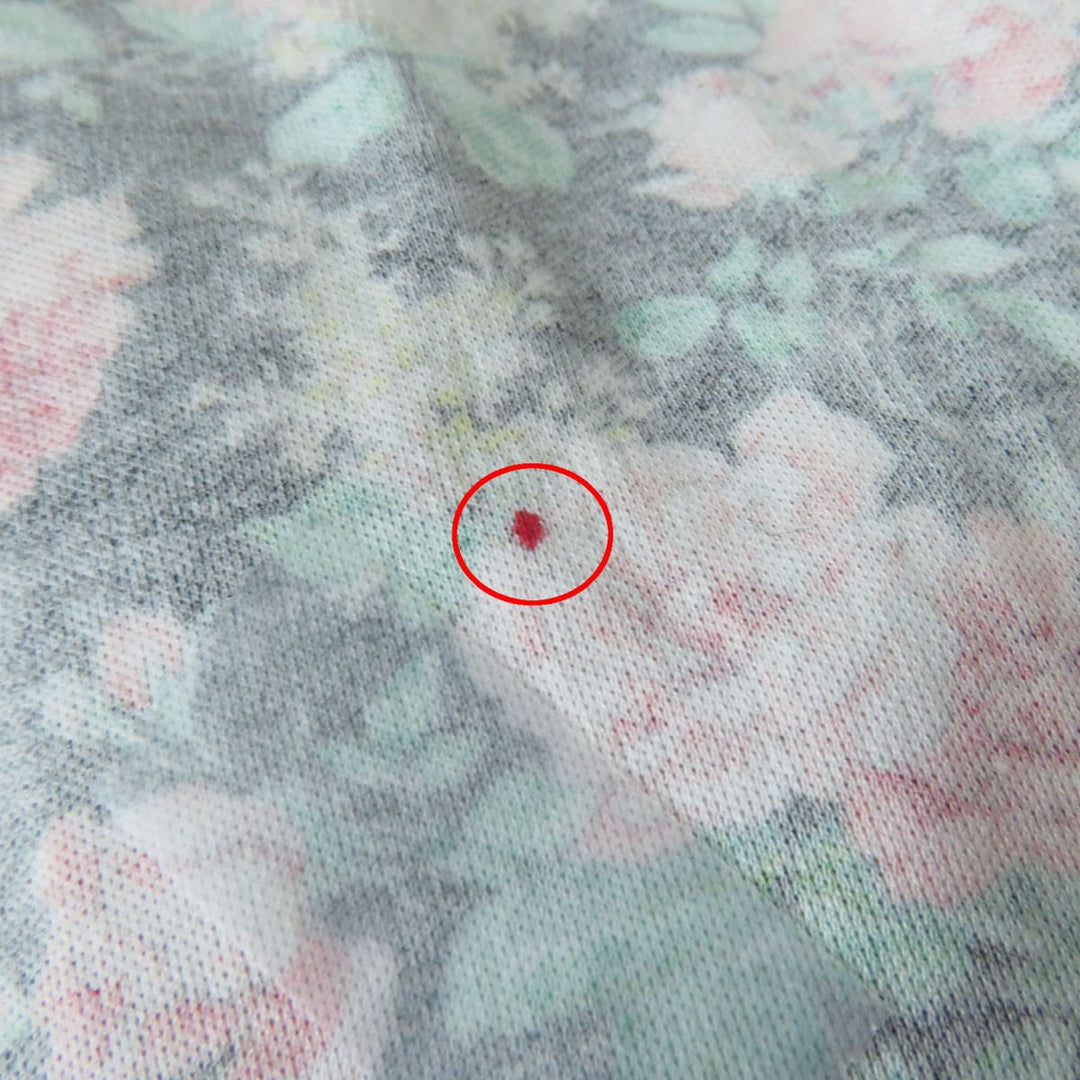 LOUIS VUITTON one piece cotton Blue x Floral L