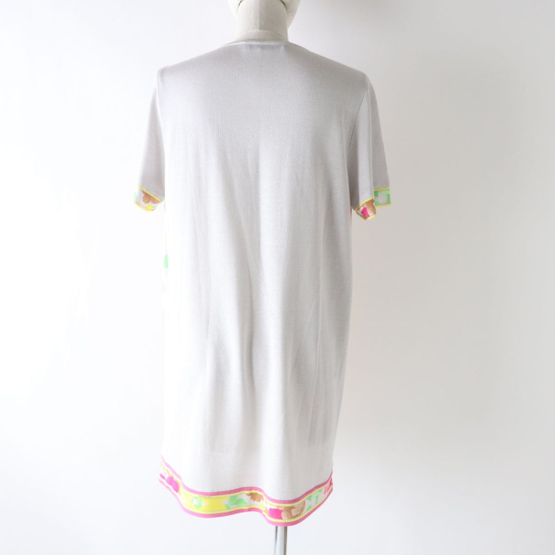 LEONARD one piece silk Multi Flower Print 40