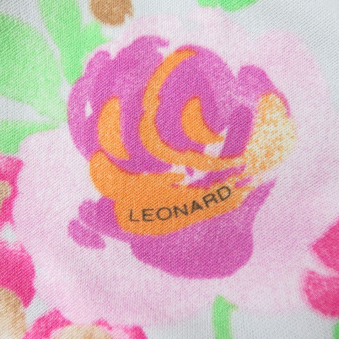 LEONARD one piece silk Multi Flower Print 40