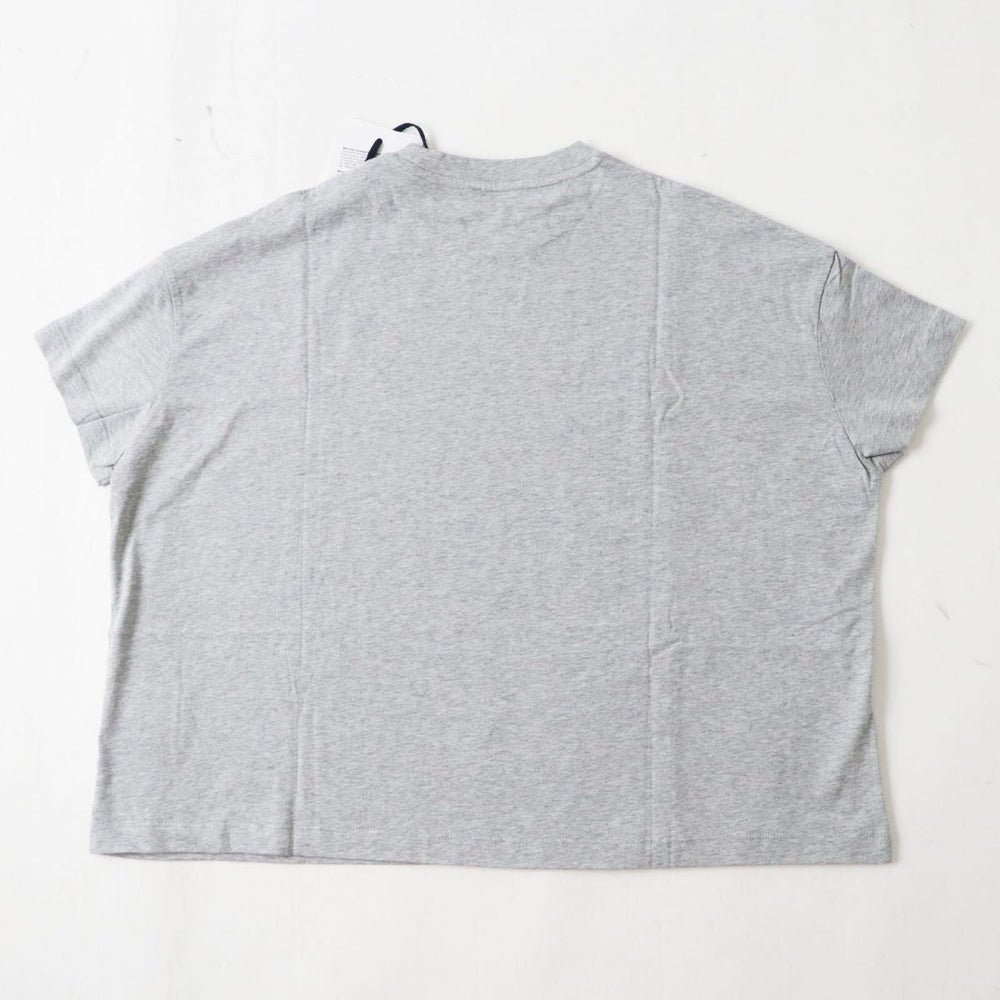 MONCLER Short sleeve T-shirt F10938C70410 V8094 cotton Gray x silver L