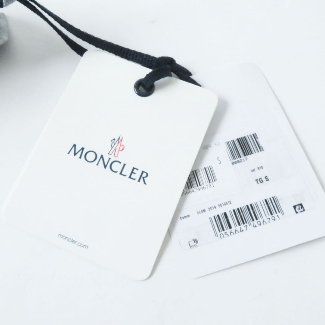 MONCLER Short sleeve T-shirt F10938C70410 V8094 cotton Gray x silver S