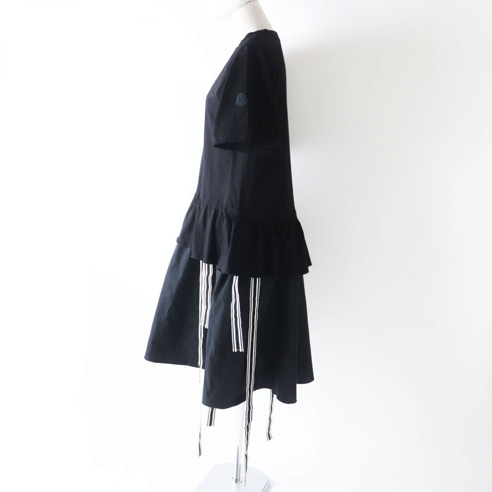 MONCLER one piece cotton black S