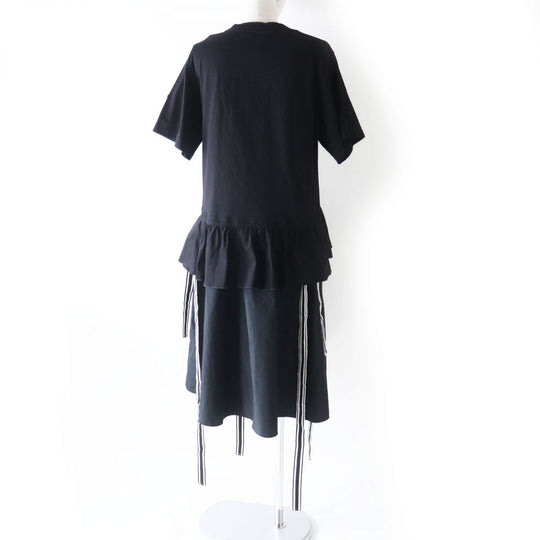 MONCLER one piece cotton black S