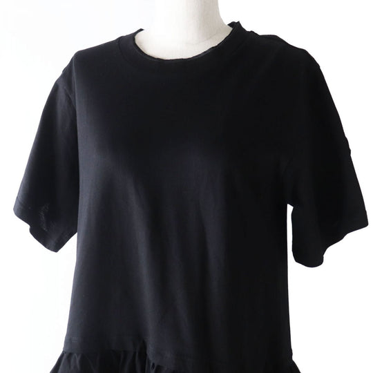 MONCLER one piece cotton black S
