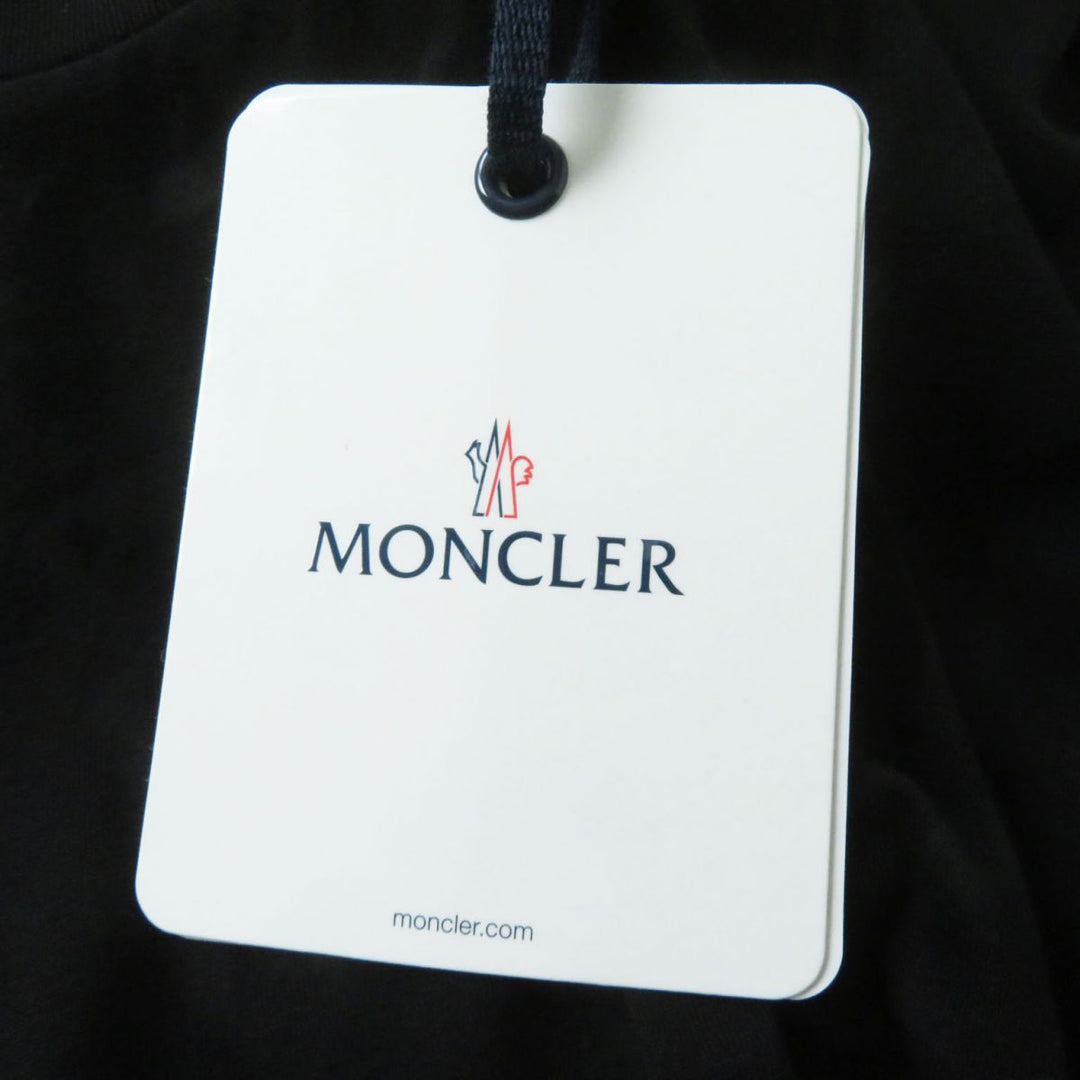 MONCLER one piece cotton black S