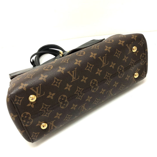 LOUIS VUITTON Handbag M41737 Monogram canvas black Monogram Venus Women Used Authentic