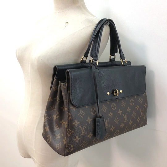 LOUIS VUITTON Handbag M41737 Monogram canvas black Monogram Venus Women Used Authentic