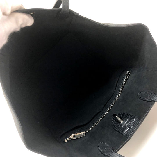 LOUIS VUITTON Shoulder Bag M42291 leather Noir rock Me Hippo Women Used Authentic