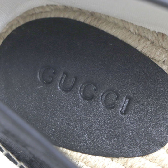 GUCCI Slip-on canvas black 11