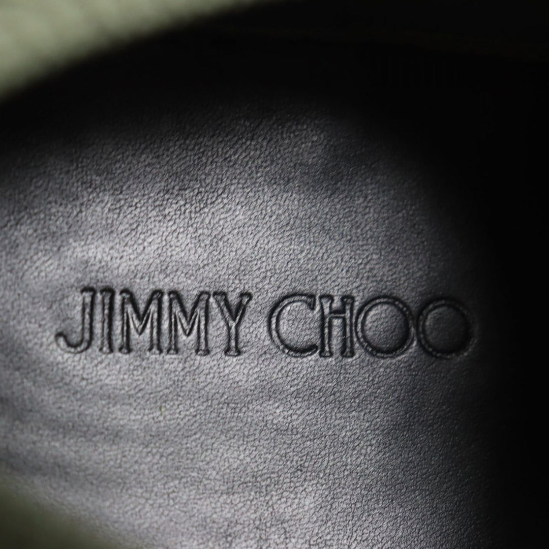 JIMMY CHOO Slip-on Suede leather khaki 43