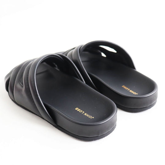 John Lobb Sandals Goatskin black 6