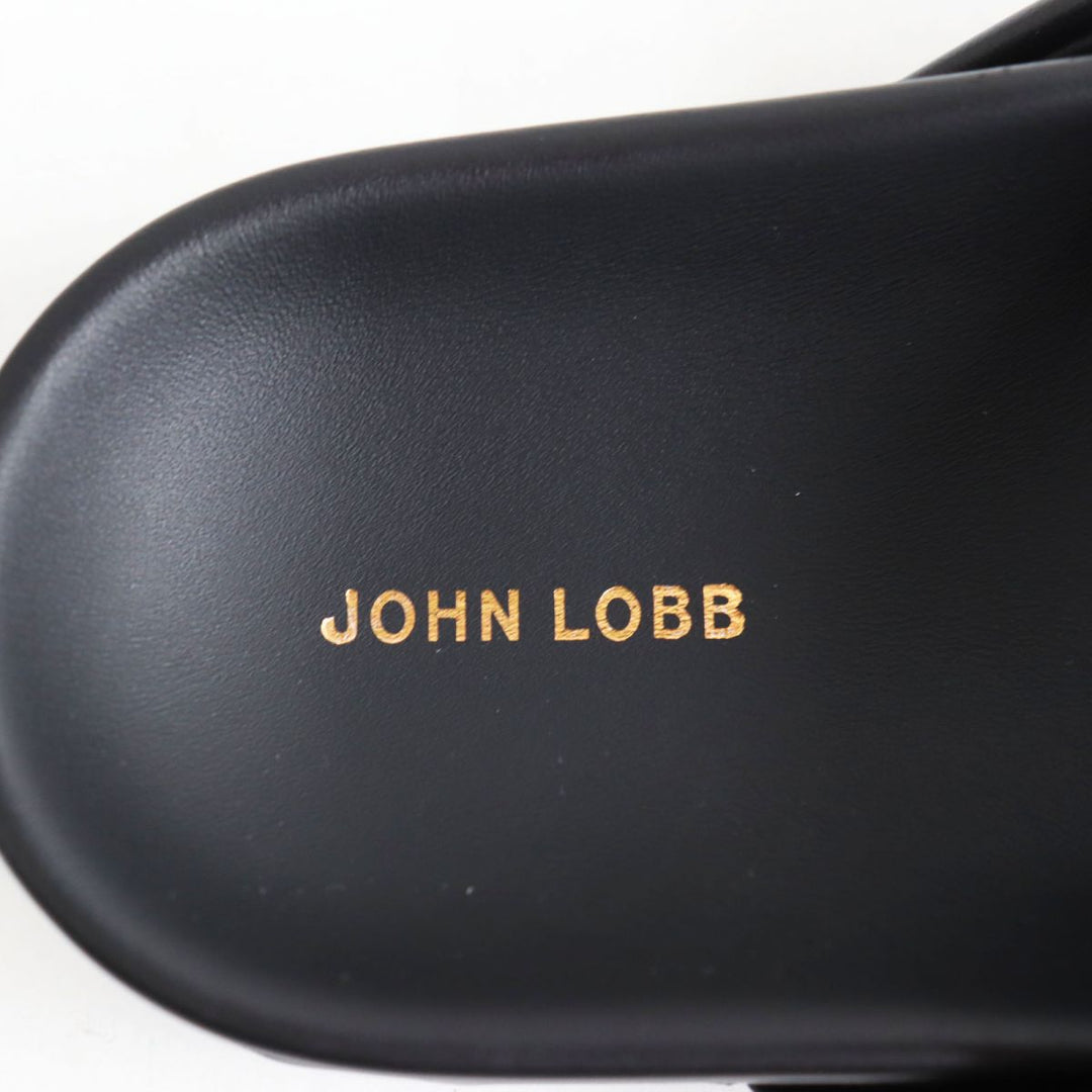John Lobb Sandals Goatskin black 6
