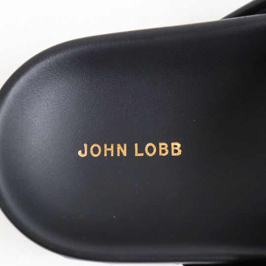 John Lobb Sandals Goatskin black 6